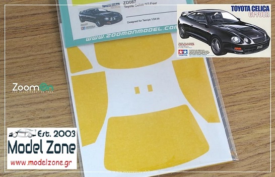 TOYOTA CELICA GT-FOUR  – WINDOW MASKS  1/24  ZD087