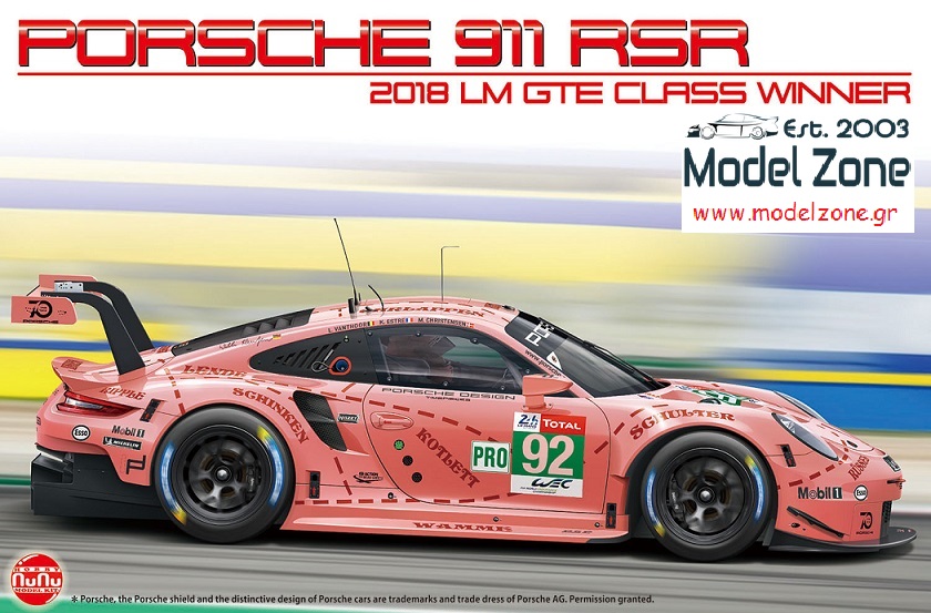 PORSCHE 911 RSR 2018 LM GTE WINNER  1/24  PN24040